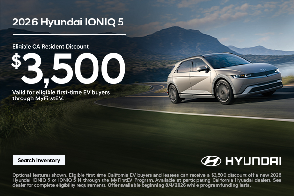 $3,500 CA Resident Discount