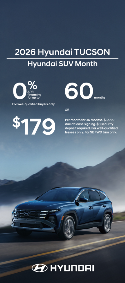 0% APR for 60 mos. or $179/36/$3,999 Lease