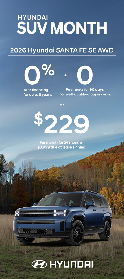 0% APR for 5 years + 0 Payments for 90 Days or $229/24/$3,999 Lease