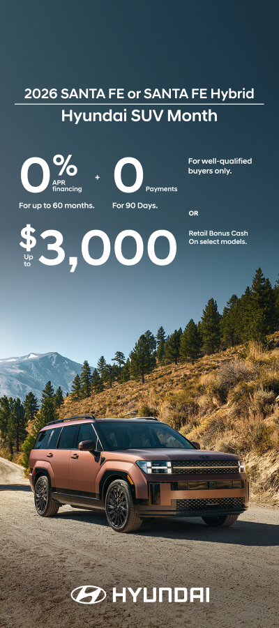 0% APR for 60 mos. + 0 Payments for 90 Days or $3,000 Bonus Cash