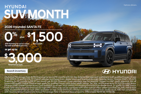 0% APR for 5 years + $1,500 Bonus Cash or $3,000 Bonus Cash