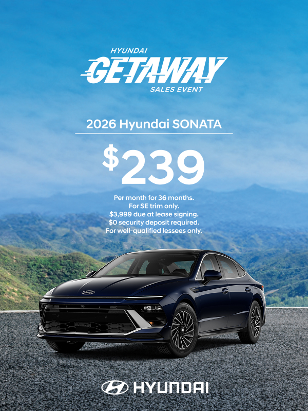 2026 Hyundai Sonata  Lease Offer