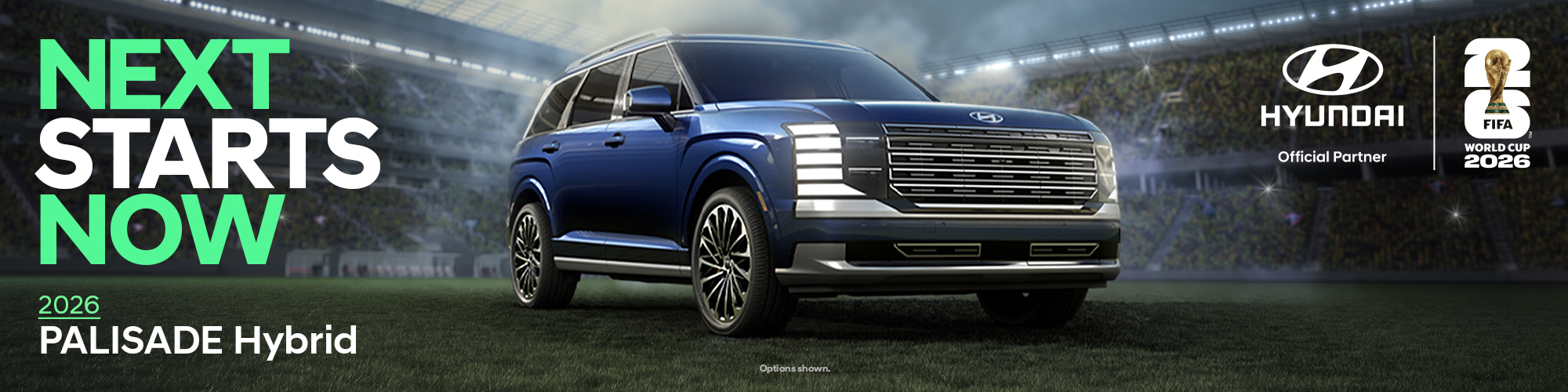 2026 Hyundai Palisade Hybrid FIFA World Cup Offer