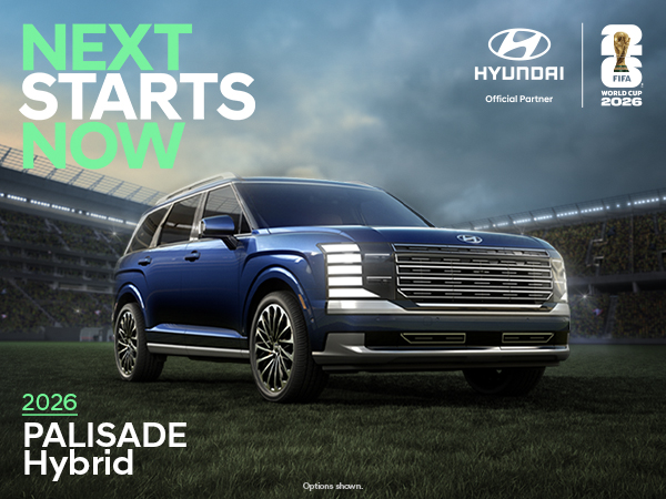 2026 Hyundai Palisade Hybrid FIFA World Cup Offer