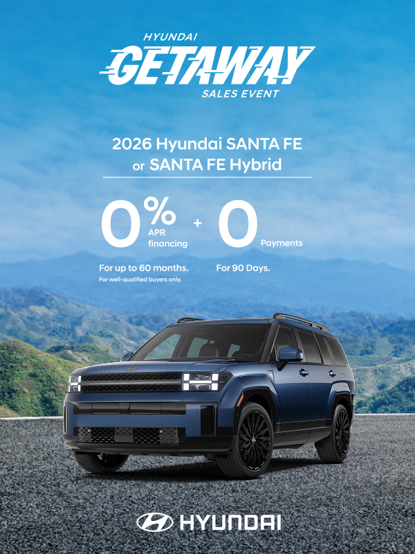 2026 Hyundai Santa Fe Eastern APR Offer
