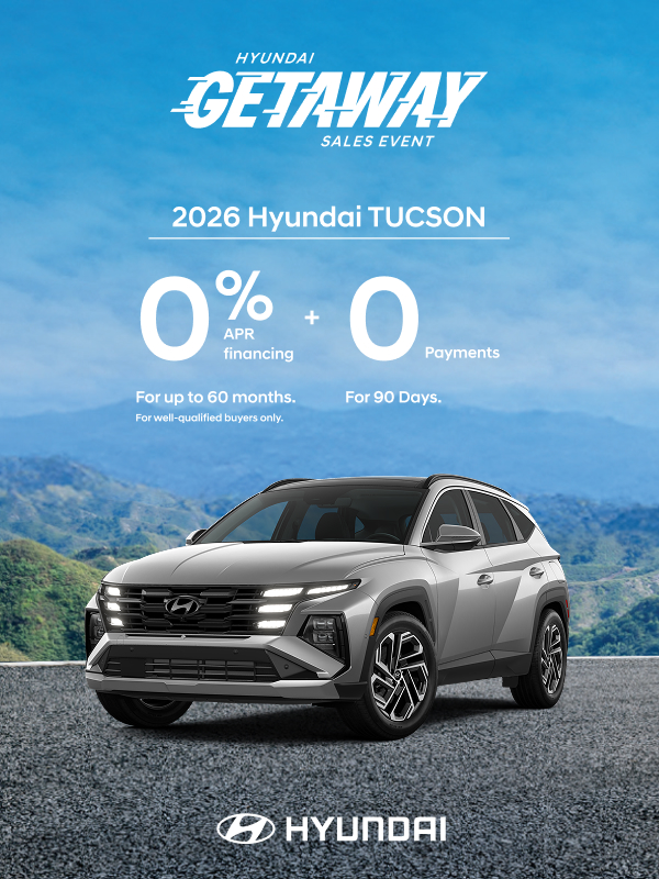 2026 Hyundai Tucson Eastern APR Offer