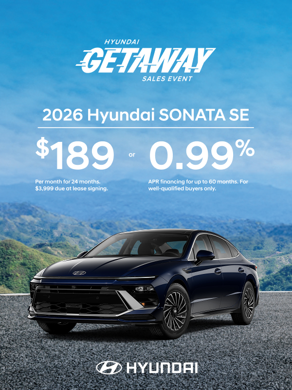 2026 Hyundai Sonata  APR or Lease Offer