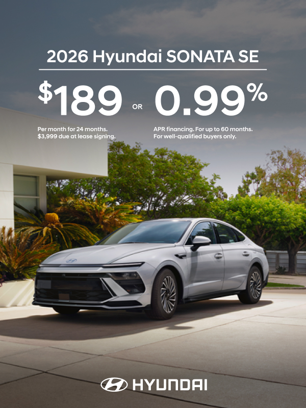 2026 Hyundai Sonata SE APR or Lease Offer