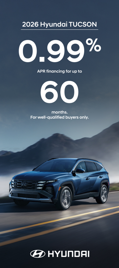 2026 Hyundai Tucson  APR Offer