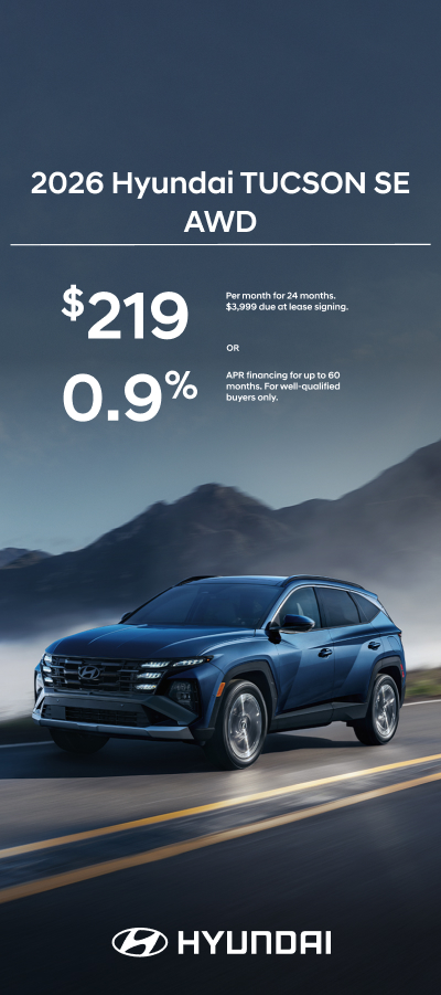 $219 per month for 24 months $3,999 due at lease signing OR 0.9% APR financing for up to 60 months