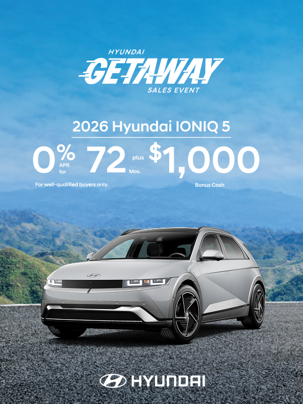 2026 Hyundai IONIQ 5 Mid-Atlantic APR and Bonus Cash Offer