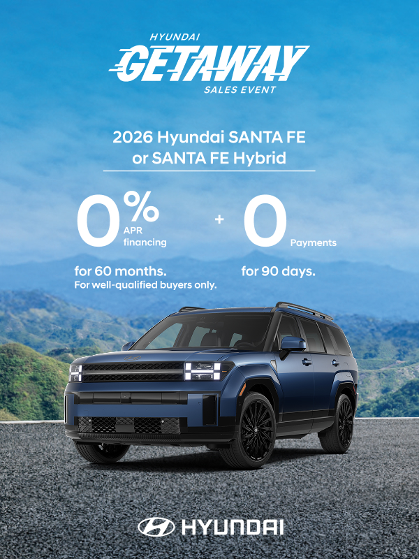2026 Hyundai Santa Fe Mid-Atlantic APR Offer