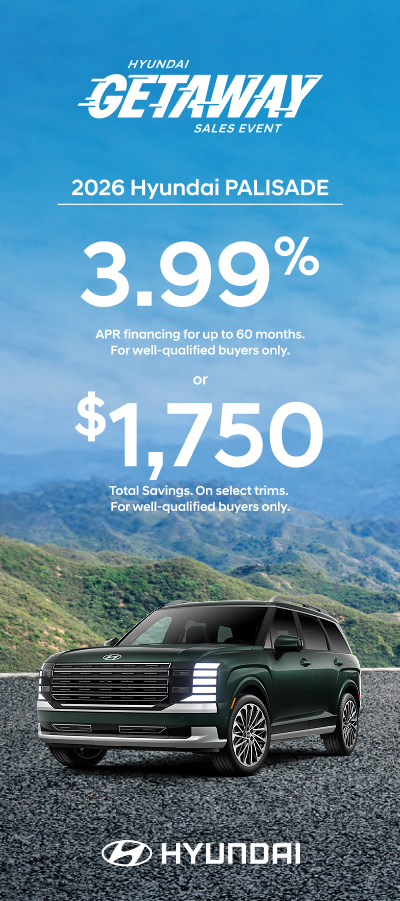 2026 Hyundai Palisade APR or Bonus Cash Offer  | 2026-02-03 - 2026-03-03 | 803f4d10