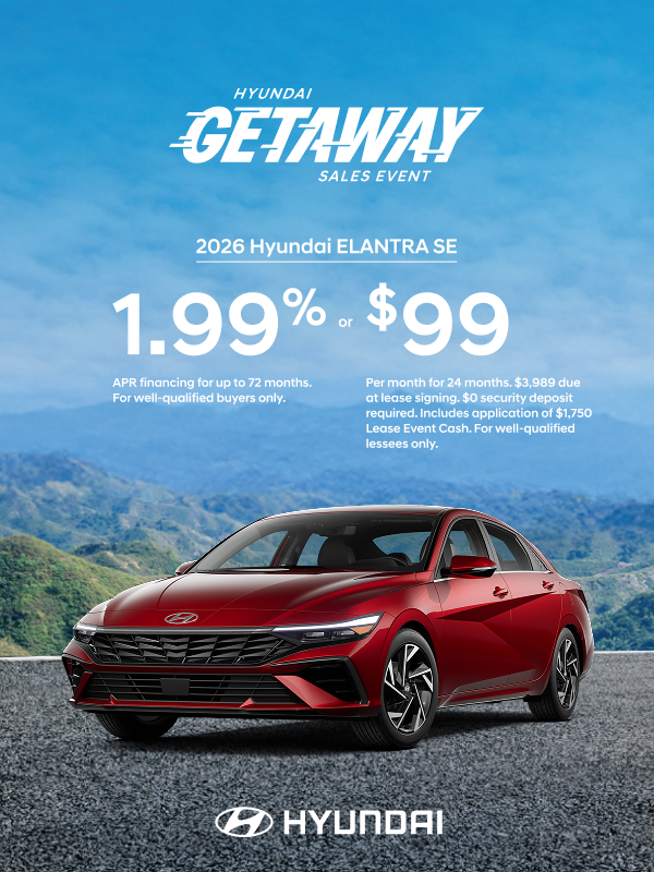 2026 Hyundai Elantra  APR or Lease Offer