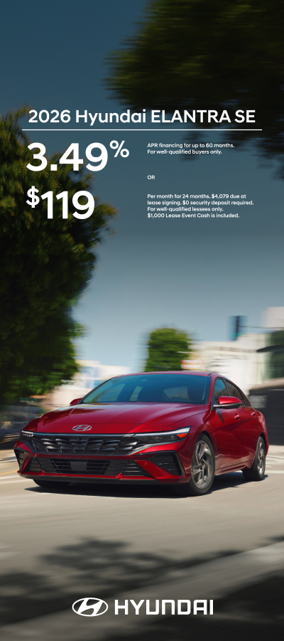 2026 Hyundai Elantra  APR or Lease Offer