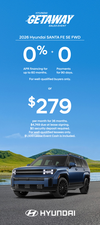 0% APR for 60 mos. + 0 Payments for 90 Days or $279/36/$4,749 Lease