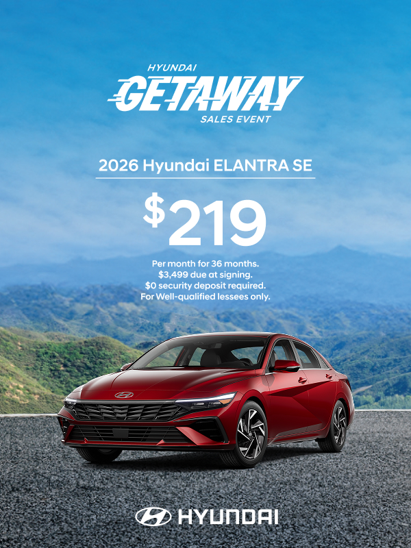 2026 Hyundai Elantra  Lease Offer