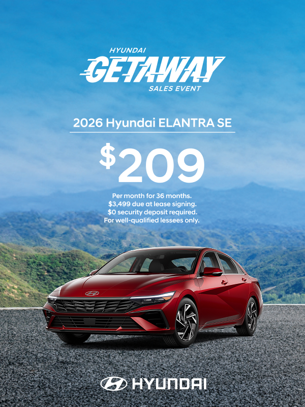 2026 Hyundai Elantra  Lease Offer