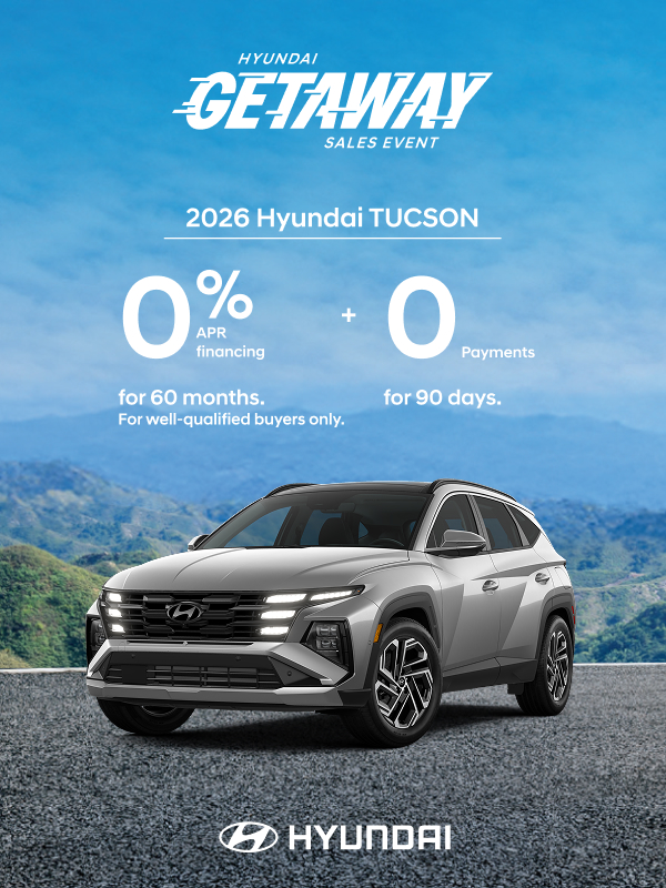 2026 Hyundai Tucson South APR Offer
