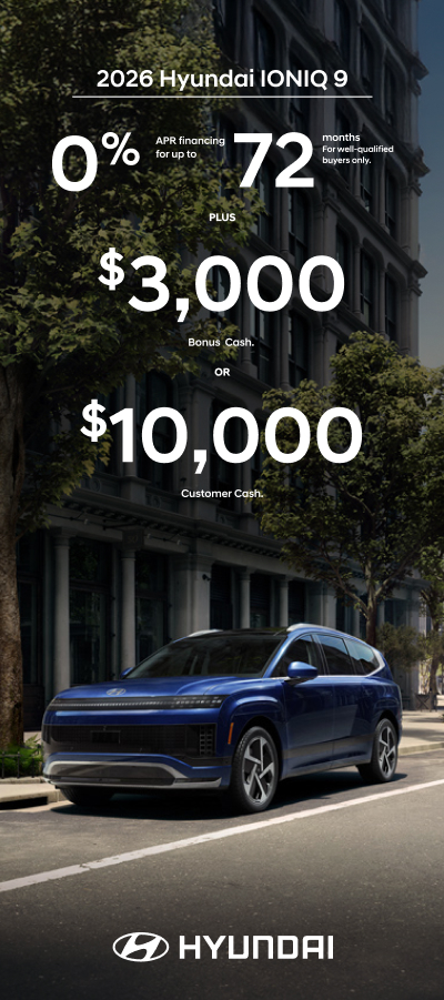 2026 Hyundai IONIQ 9 APR and Bonus Cash or Customer Cash Offer | 2026-06-02 - 2026-07-07 | 587c7790