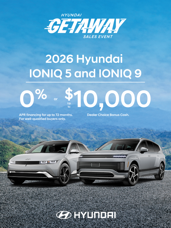 2026 Hyundai IONIQ 5 South-Central APR or Bonus Cash Offer