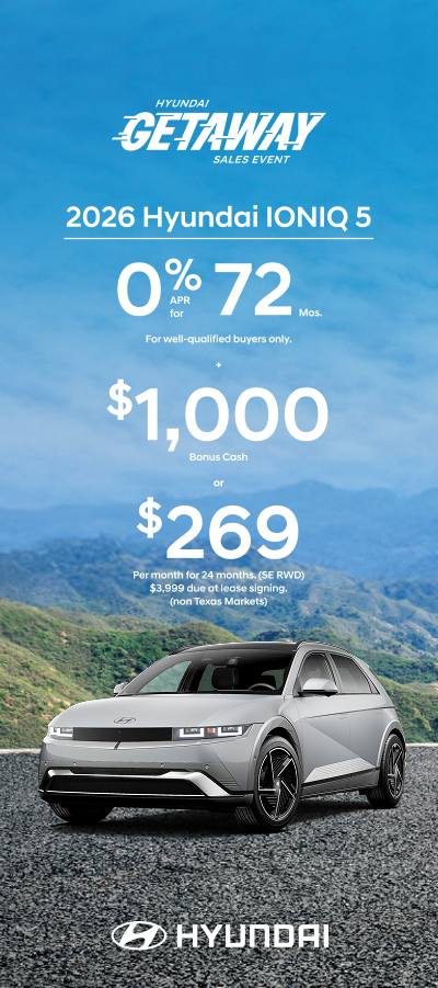 2026 Hyundai IONIQ 5 South-Central APR and Bonus Cash or Lease Offer  | 2026-02-03 - 2026-03-03 | 7db7900e