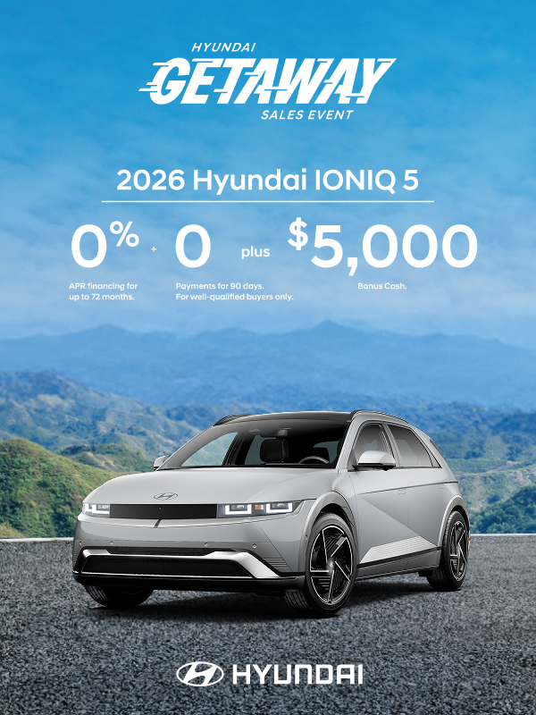 2026 Hyundai IONIQ 5 South-Central APR and Bonus Cash Offer