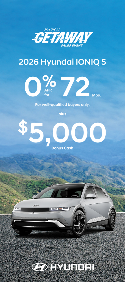 2026 Hyundai IONIQ 5 West APR and Bonus Cash Offer  | 2026-02-03 - 2026-03-03 | 1e6e8a6a