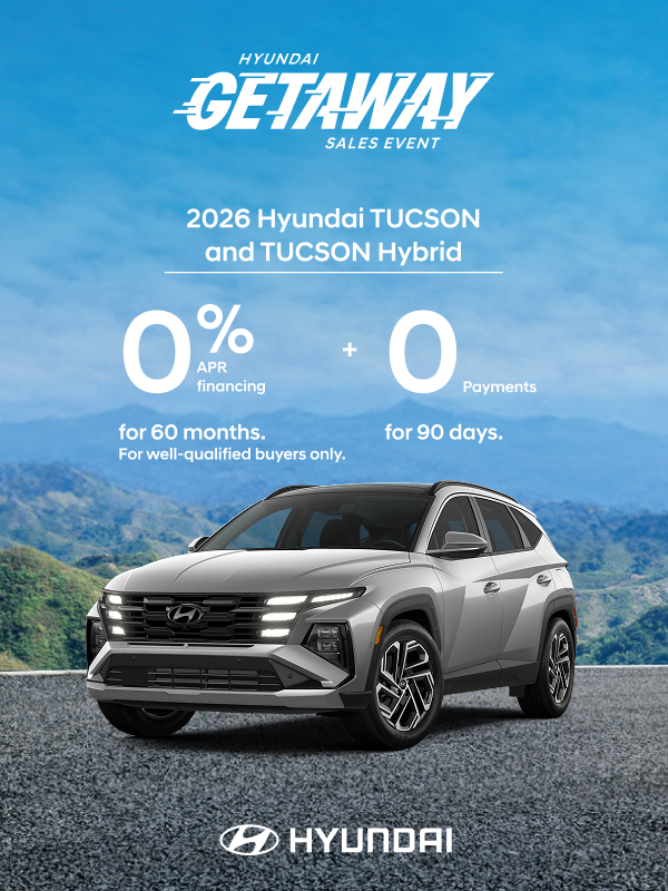 2026 Hyundai Tucson West APR Offer