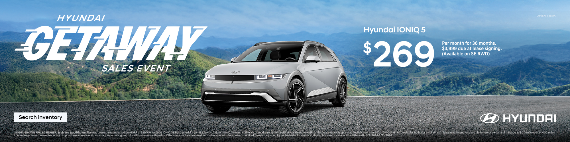 2026 Hyundai IONIQ 5 Lease Offer