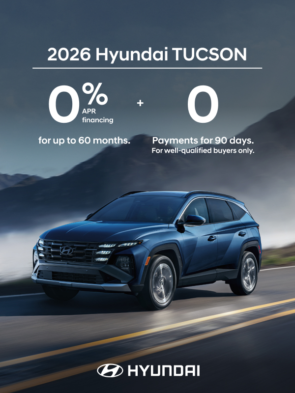 2026 Hyundai Tucson  APR Offer