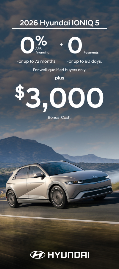 2026 Hyundai IONIQ 5  APR and Bonus Cash Offer