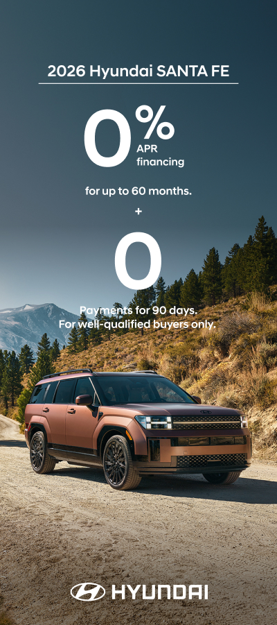2026 Hyundai Santa Fe  APR Offer