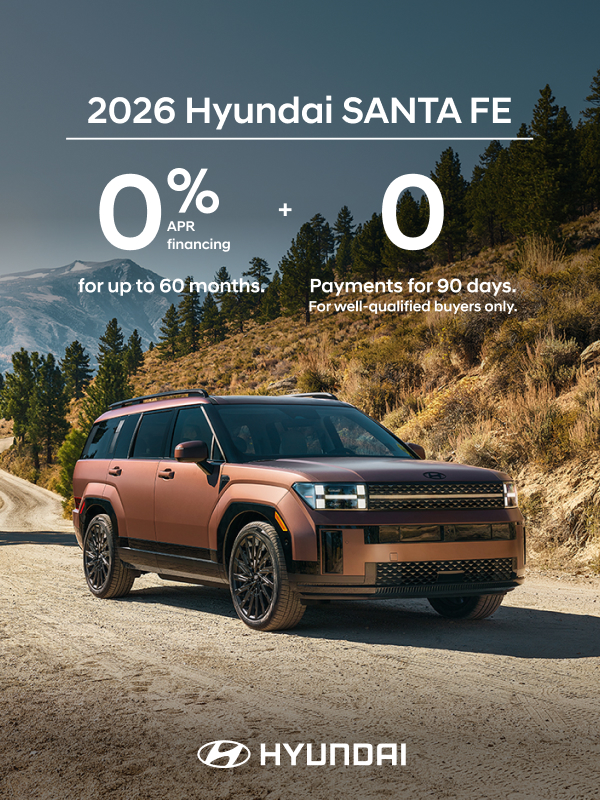 2026 Hyundai Santa Fe  APR Offer