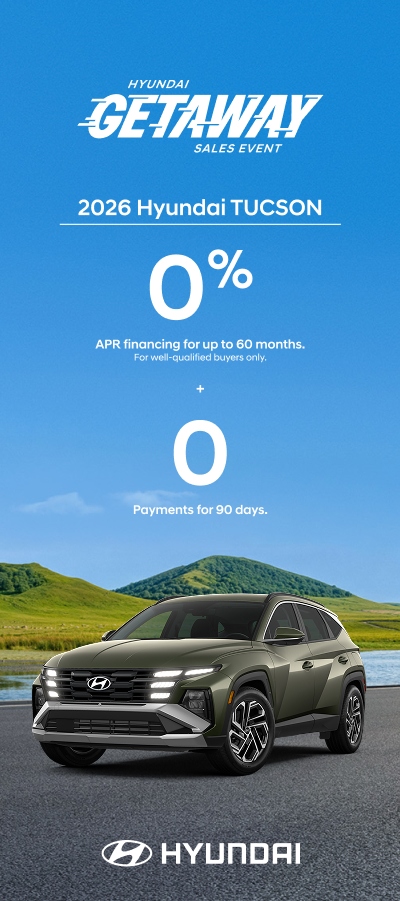 2026 Hyundai Tucson  APR Offer