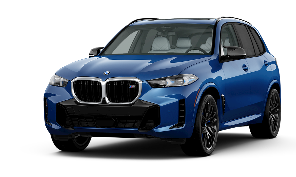 2025 BMW X5 M60i Marina Bay Blue Metallic