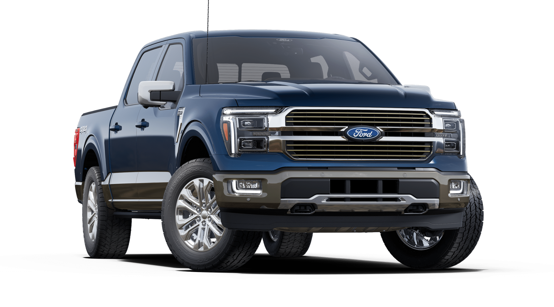 2025 Ford F-150 King Ranch 4x4 SuperCrew 5-1/2 Box Antimatter Blue Metallic