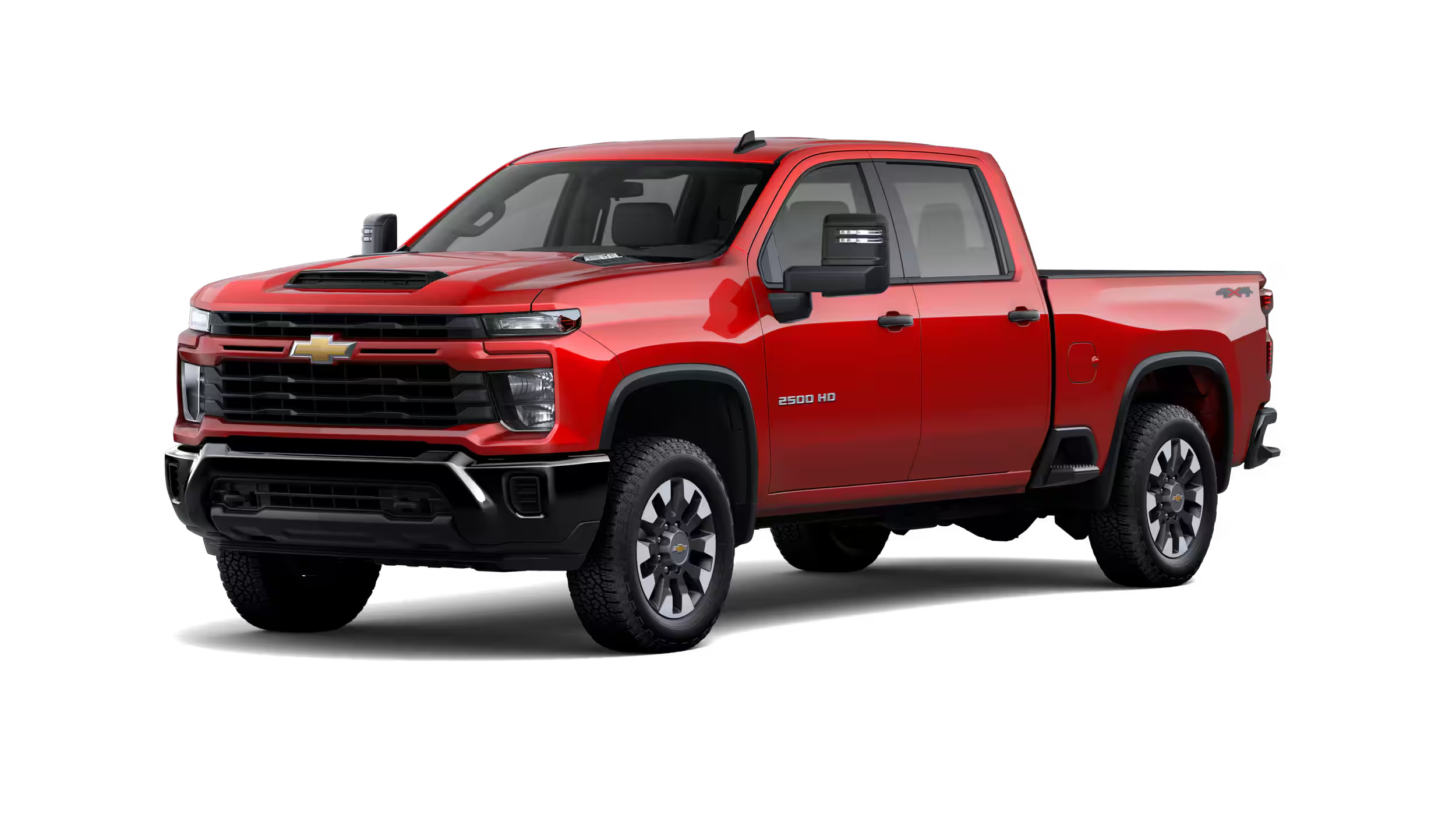 2026 Chevrolet Silverado 2500HD Custom 4WD Crew Cab Standard Box Red Hot